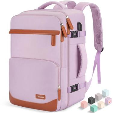 Imagem de Mochila de viagem Velaybor 40L com porta de carregamento USB resistent