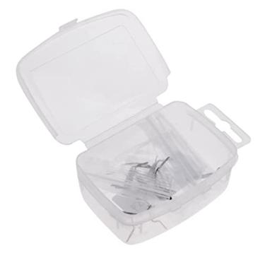 Imagem de Kit de reparo de ponta de guia de vara de pesca com mosca, faça você mesmo, guias de cobra com molduras de aço inoxidável de diferentes tamanhos, ferramentas para alicates