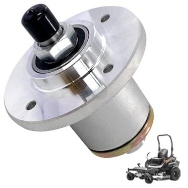 Imagem de Conjunto de eixo de cortador de grama resistente 437-0005-00 compatível com cortadores de grama Spartan RT, RZ, SRT Pro, HD, XD, XDe 2016-2022 para decks de 137.2 cm 154.9 cm 182.9 cm, substitui