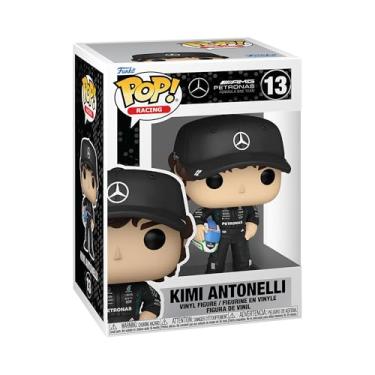 Imagem de Funko Pop! Racing: Kimi Antonelli - Mercedes-Benz Racing - Boneco colecionável de vinil - ideia de presente - mercadoria oficial - brinquedos para crianças e adultos - fãs de esportes - figura modelo