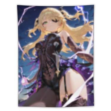 Imagem de LIEGBMEU Sexy Bikini Hot Anime Girl Tapeçaria 152.4 cm x 203.2 cm Interior Exterior Wall Quilt Art Decoração de Tapeçaria Caprichosa, AF047