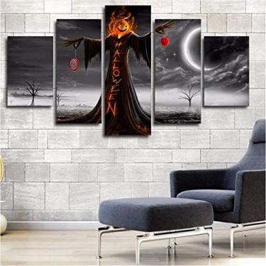 Imagem de Quadro com Moldura Buda Colorido Decorativo Grande Sala Quarto Hall