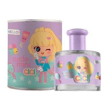 Imagem de Perfume Infantil Deo Colonia Mini Cici Bela Menina Lata Personalizada- 100ml-Feminino