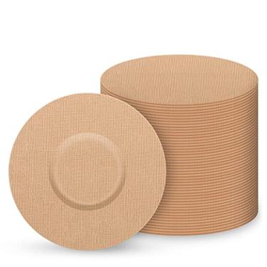 Imagem de MEDMAX Adesivos CGM para Freestyle Libre & Medtronic Guardian (pacote com 25), resistentes ao suor, impermeáveis, respiráveis e amigáveis à pele, adesivos sem látex, adesivos CGM duráveis (bronzeado)