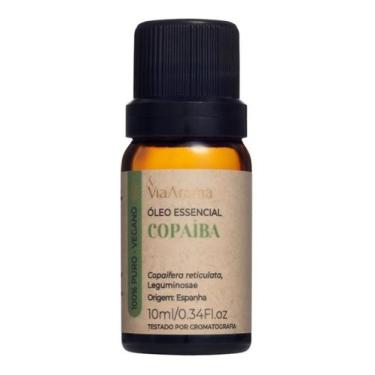 Imagem de Óleo Essencial de Copaíba Puro Via Aroma 10 ml