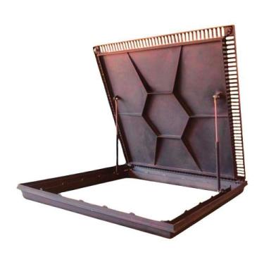 Imagem de Tampa Para Casa Máquinas Piscina 1,00x1,00m Com Grelha Nossa Kasa Marr