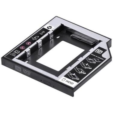 Imagem de Adaptador Caddy Para Hd Ou Ssd Gaveta Dvd Notebook Sata - VINIK