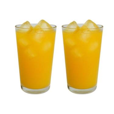 Imagem de Kit 2 Copos Vidro Temperado 560ml Long Drink Chopp Suco Água - Full Fi