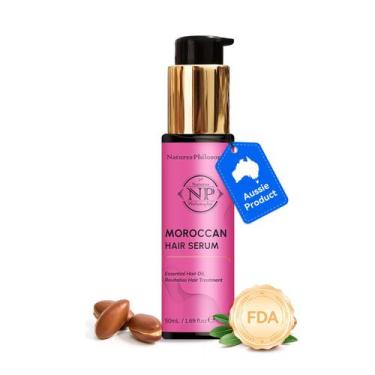 Imagem de Sérum para cabelo NP NATURES PHILOSOPHY Óleo de argão marroquino 50mL