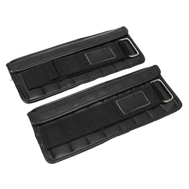 Imagem de Zhjvihx Pesoes DE Tornozelo, Alça DE Gancho e Laço DE IMITAÇÃO DE CURO 1-3 Kg Pesos DE Pulso e Tornozelo Com 8 Bolsas Pequenas para Mulheres para Caminhada