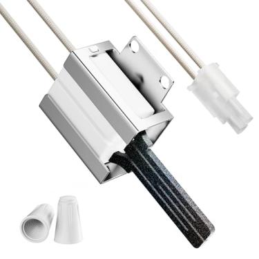 Imagem de 316489400 Ignitor para fogão a gás/forno compatível com a ignição de forno a gás Frigi-daire 316428500, número de substituição de ignição de estilo plano 316428501 AP3963540 etc., substituição de