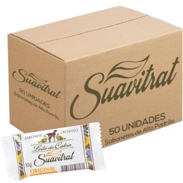 Imagem de Mini Sabonete de Leite de Cabra Suavitrat 50 Unidades de 10g