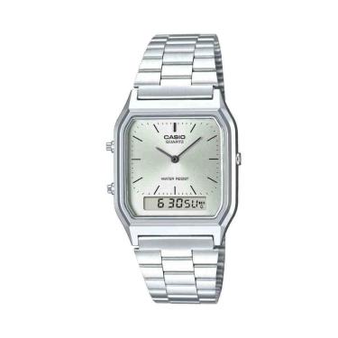 Imagem de Relógio Casio Vintage Prata Unissex Aq-230A-7Amqydf-Sc