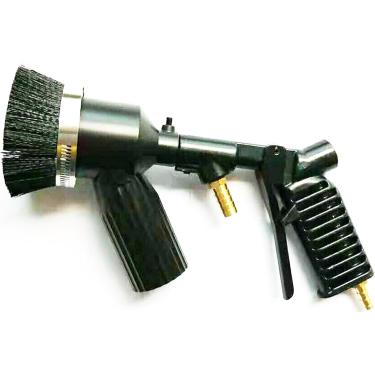 Imagem de Kit De Pistola De Jateamento De Areia Portátil Para Jateamento De Areia Portátil Para Tanque De Jateamento De Reciclagem A Vácuo De 28 Galões Com Bicos De Cerâmica
