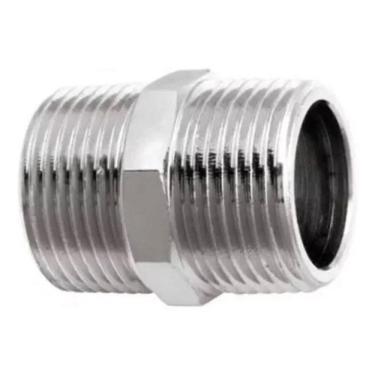 Imagem de Niple Sextavado 1/2 X 1/2 Metal Para Flexível / Engates