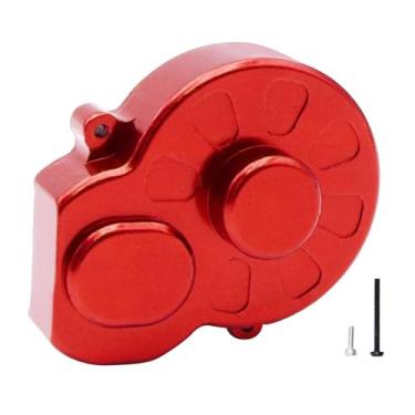 Imagem de YIJU Tampa da caixa de câmbio para carro RC 1:28, tampa da caixa de transmissão para acessórios de modelo de carro RC Crawler, Vermelho