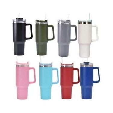 Imagem de Garrafa térmica em aço inoxidável Mantém as bebidas na temperatura ideal Ideal para o ginásio, trabalho, viagens e uso diário (Aleátorio Menino)