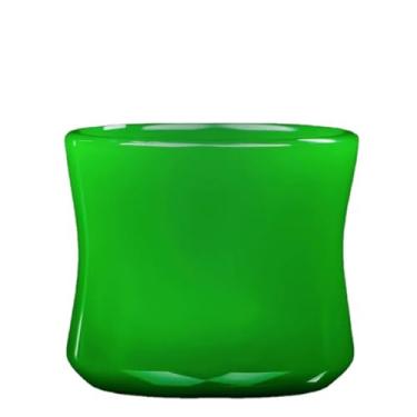 Imagem de Copo mestre de porcelana de jade de vidro verde Cha Wan Xícara de chá com junta de bambu Xícara chinesa requintada xícara de chá de jade