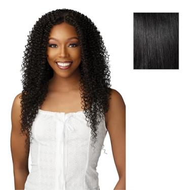 Imagem de Sensationnel Dashly Lace Front Wig - Unit 54 Hand Tied Laceparting Ear to Ear Synthetic (1 JETBLACK)