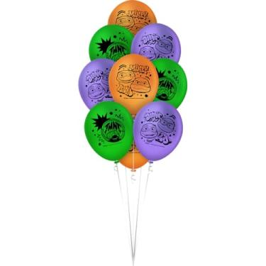 Imagem de BALAO LATEX REDONDO 9 pol. TARTARUGAS NINJA 25 un.