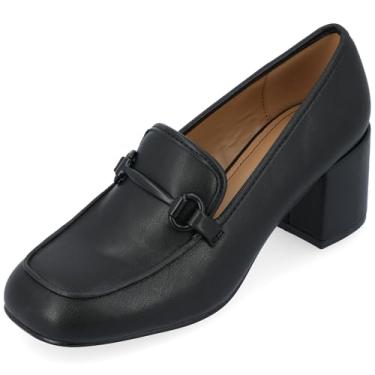 Imagem de Journee Collection Womens Nysaa Heels with Squared Toe and Tru Comfort Foam Insole, Black, 9