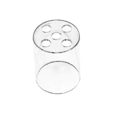 Imagem de Bothyi Capa protetora para alimentador de corais, protetor de alimentação para aquário, tanque de peixes anti-predação, transparente, protetor de capa, S