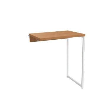 Imagem de Mesa de Apoio 600x450mm Kappesberg Crome Industrial Canela/Branco