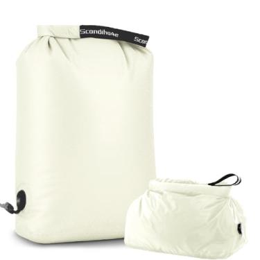 Imagem de Bolsa de armazenamento a vácuo, compressão a vácuo, bolsa de viagem para roupas sujas à prova d'água, sacos secos úmidos, sacos de grande capacidade, sacos reutilizáveis para roupas de acampamento