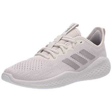 Imagem de adidas Fluidflow Tênis de corrida feminino, Alumina/Platino Met./Chalk Pearl, 9.5