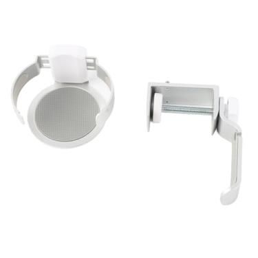 Imagem de Suporte de fone de ouvido giratório 360 Premium com suporte para copos Organizador de mesa de jogos ajustável em liga de alumínio resistente para escritório e espaço de trabalho