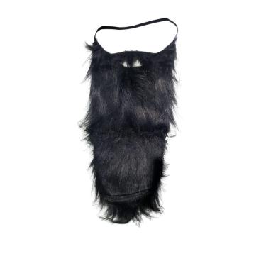 Imagem de Fantasia Barba Preta Comprida Estilo Pirata/Mago