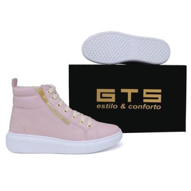 Imagem de Tênis Zipper GTS - Feminino, Rosa, 33