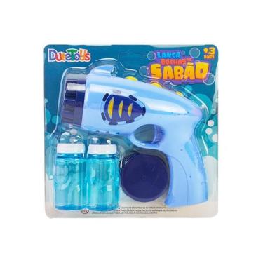 Imagem de Kit 5 Lança Bolhas de Sabão (Pistola) Cores Divertidas - DuteToys, 5x 