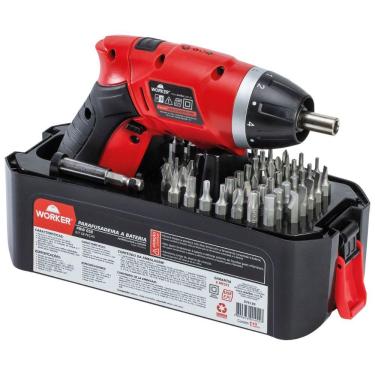 Imagem de Parafusadeira à Bateria 3,6V 58Pcs Worker
