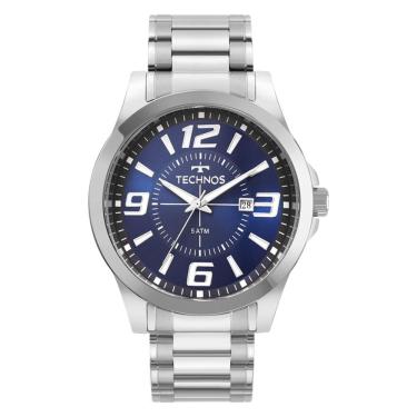 Imagem de Relógio Technos Masculino Ref: 2115kzzs/1a Racer Prateado