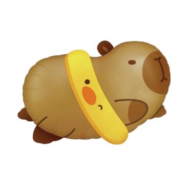 Imagem de Kit Cartelado Capivara 3D – 25 Modelos Temáticos (1 Unidade por Cartelado) – Decoração de Festa, Painel e Mesa Infantil – Foil Premium Luma Festas