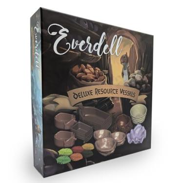 Imagem de Everdell Deluxe Resource Vessels 2nd Edition | Themed Containers & Card Holders | Accessory Pack for Everdell Base Game & Expansions | Includes 10 Unique Vessels, 3 Leaf Card Holders