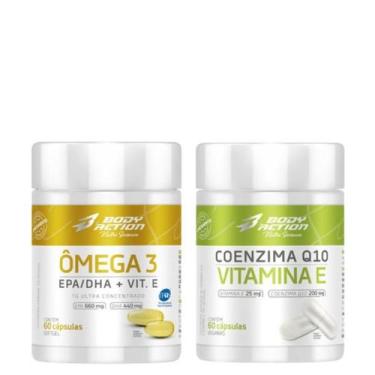 Imagem de Kit Omega 3 Tg Ultra Concentrado + Coenzima Q10 100mg Body Action
