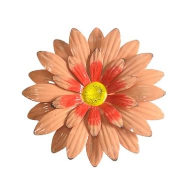 Imagem de Decoração de cerca de flores artesanato requintado fundo de ferro pingente decoração de jardim arte porta de pendurar na parede (estilo 15)