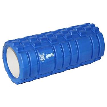 Imagem de Rolo Massagem Foam Roller Libera??o Miofascial Odin Fit - Azul