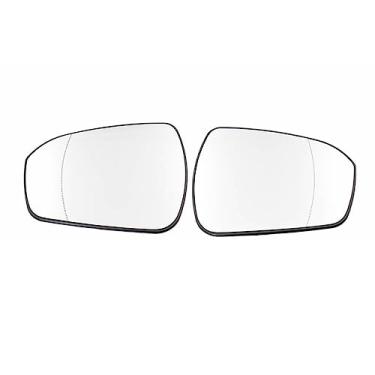 Imagem de Espelho retrovisor aquecido para Ford Mondeo 2013-2019 Espelhos retrovisores de carro Vidro externo Porta lateral Lente do espelho com aquecimento