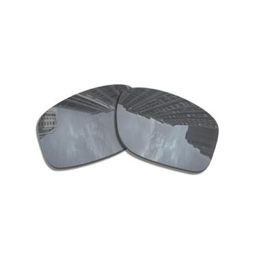 Imagem de Wetnenss Lentes de substituição polarizadas para óculos de sol Oakley Valve New 2014 OO9236/1,5 mm polarizadas/fáceis de instalar (prata)