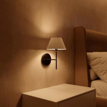 Imagem de Arandela de Parede Clássica Interna Chumbo Com Cúpula branco Ref 16 Decoração Casa e Sala, Escritório, Banheiro, Quarto e Cabeceira