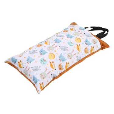 Imagem de SPYMINNPOO Zíper Duplo de Grande Capacidade para Armazenamento de Fraldas de Pano Bolsa Inserções à Prova D'água Fraldas Bolsa para Viagens Praia (EF160)