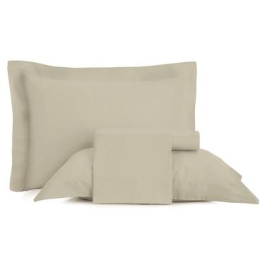 Imagem de Jogo de Cama King Altenburg Cetim 300 Fios Marrom