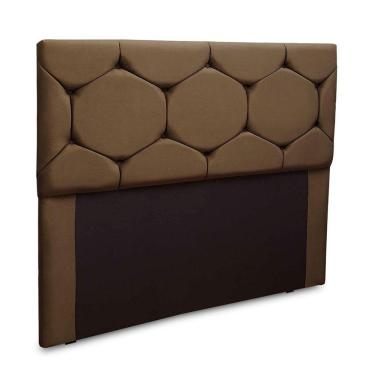 Imagem de Cabeceira Helena Cama Casal 1,40 Speciale Home Chocolate