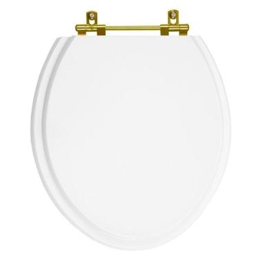 Imagem de Assento Sanitário Poliéster Branco Para Vaso Icasa