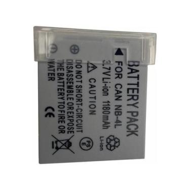 Imagem de Bateria NB-4L 1180MAH para Canon IXUS 120IS, 220HS, 230HS - Genérica