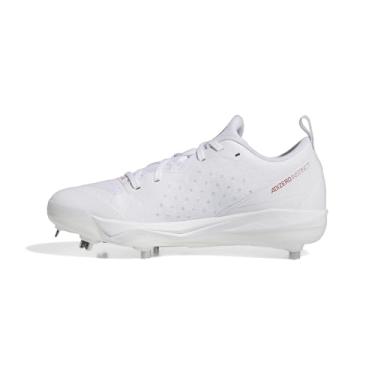 Imagem de adidas Tênis feminino Adizero Instinct, Branco/Team Power Vermelho/Branco, 36