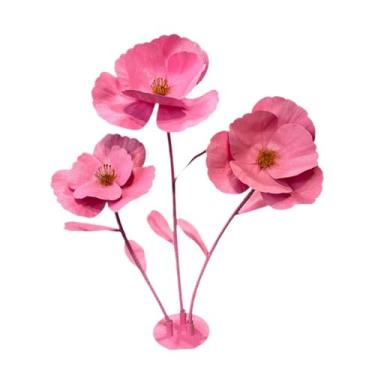 Imagem de predolo Arranjo de Flores Gigantes para Casamento, com 1,6 M de Altura E Base para Decoração. Flores Artificiais Grandes para Cerimônia, Festa E Banquete, Rosa